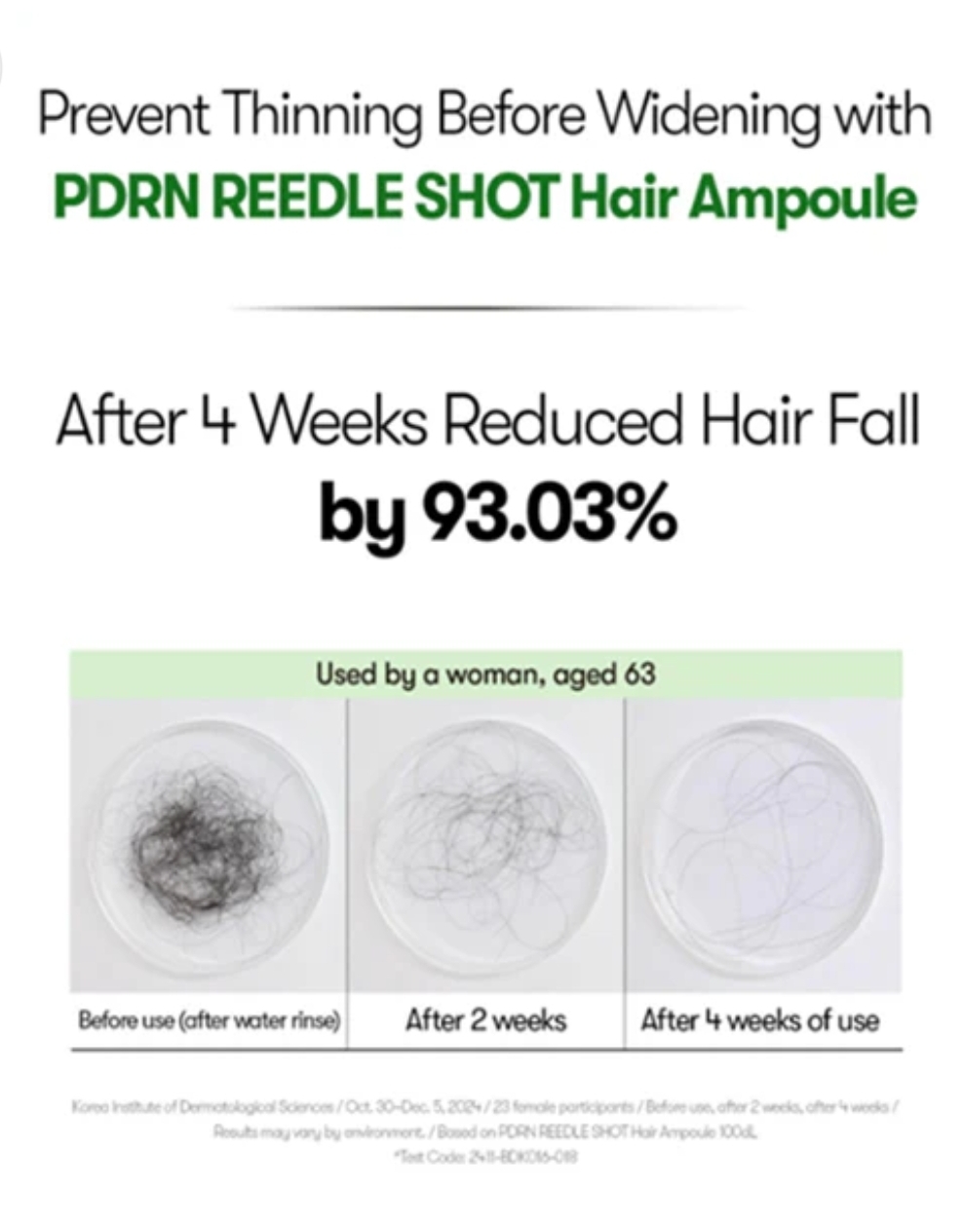 VT PDRN REEDLE SHOT HAIR AMPOULE 100dl
