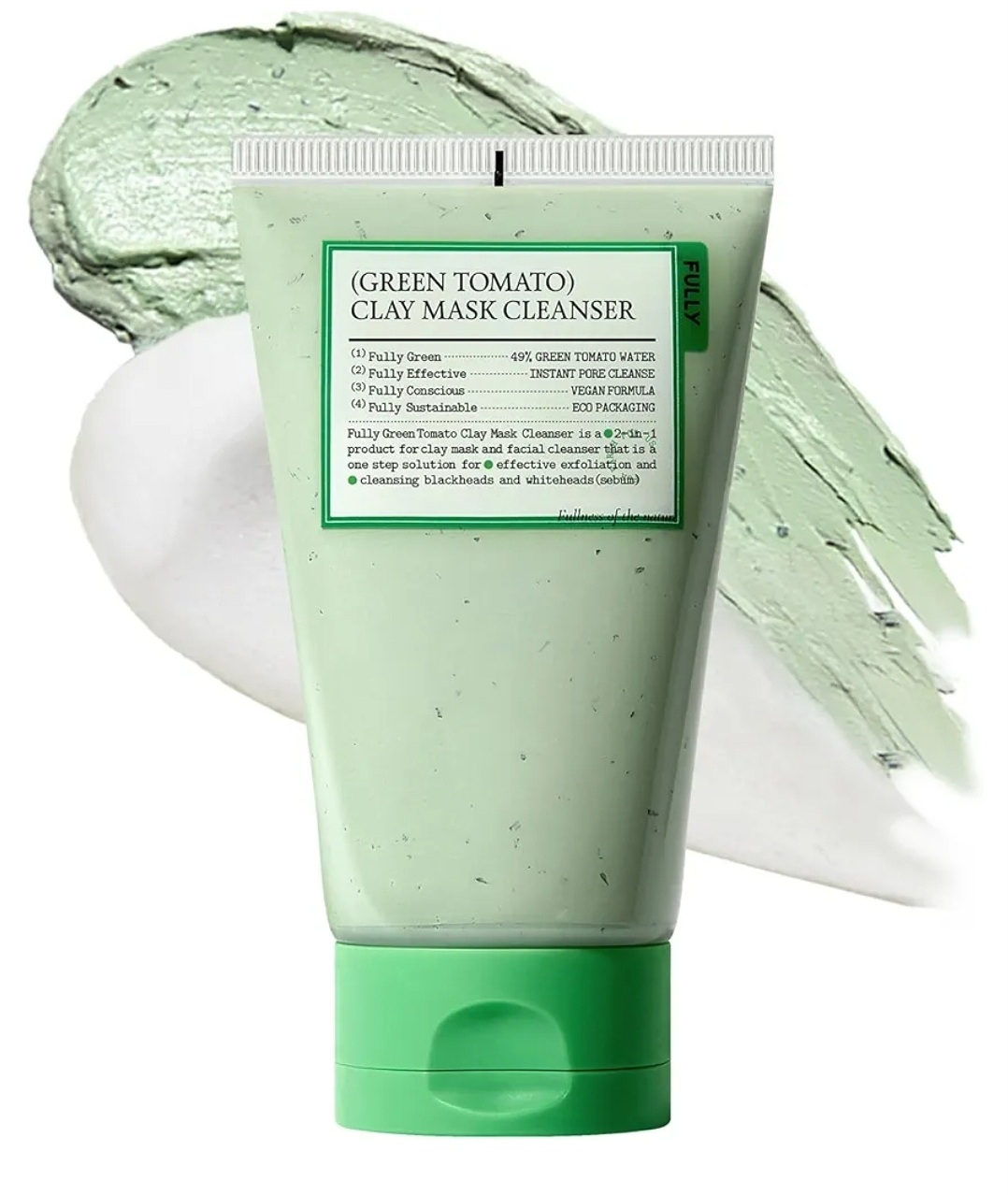 FULLY GREEN TOMATO CLAY MASK CLEANSER