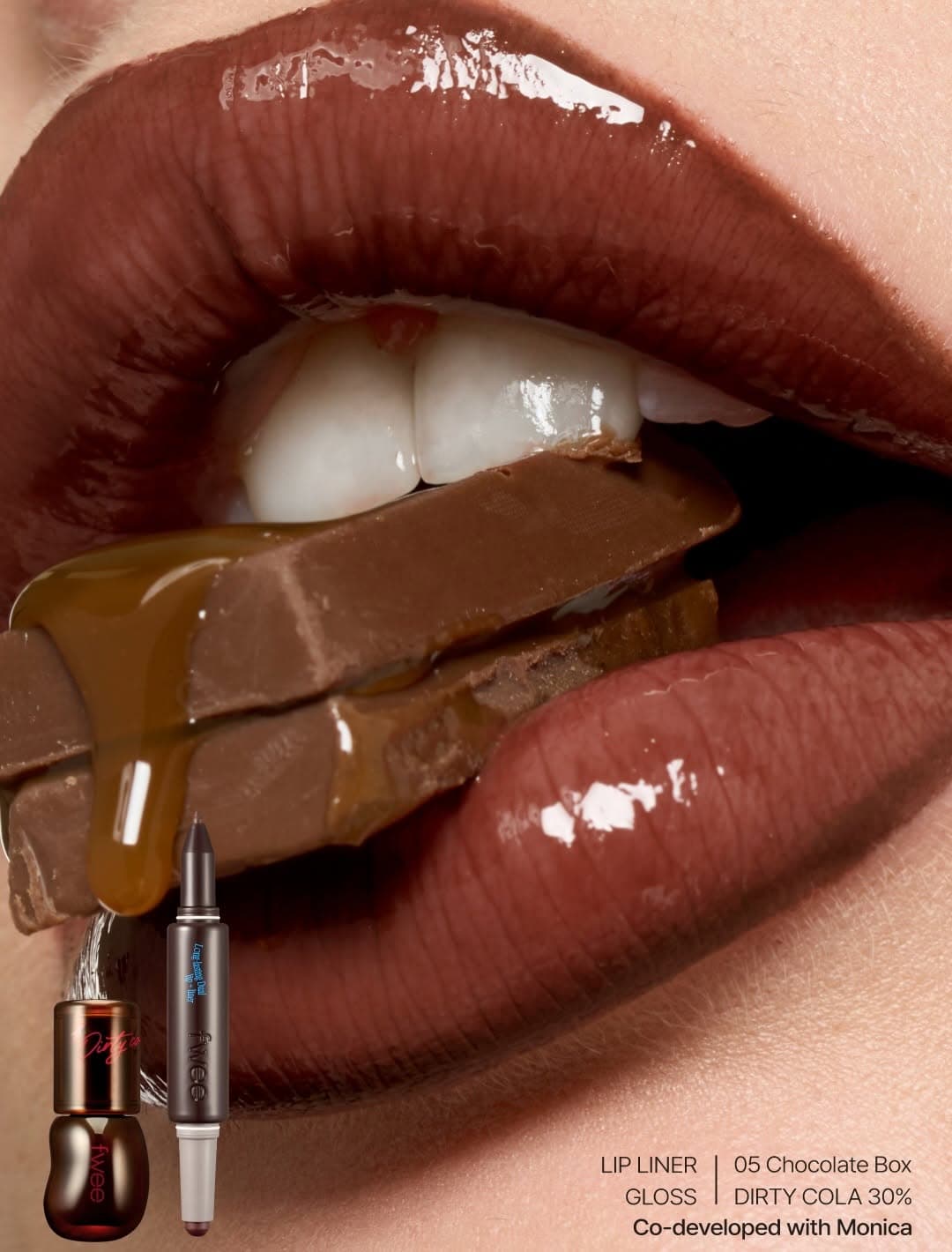 Fwee Long Lasting Dual Coloring Stick Lip + Liner