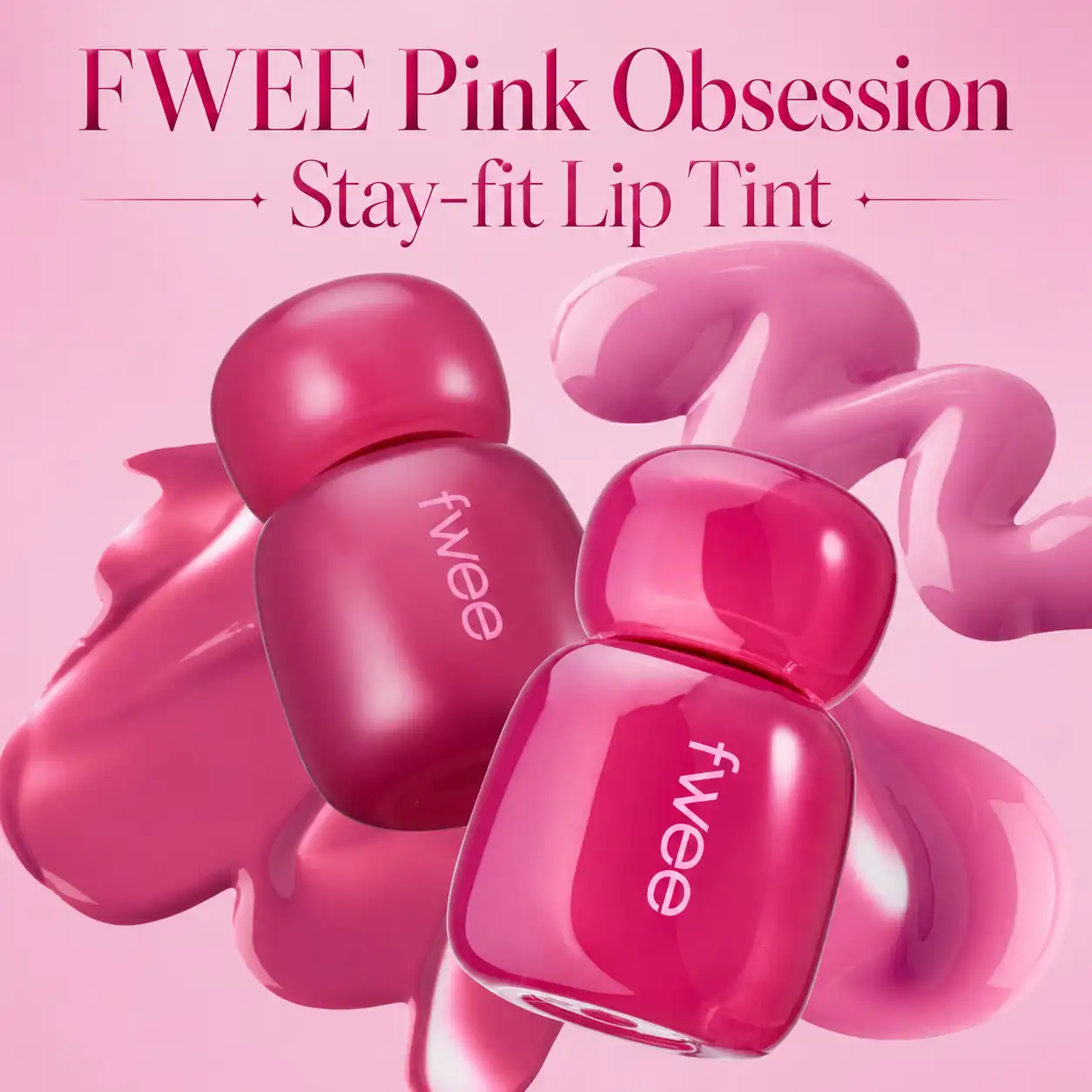 Fwee Pink Obsession Stay-fit Lip Tint 3.8g