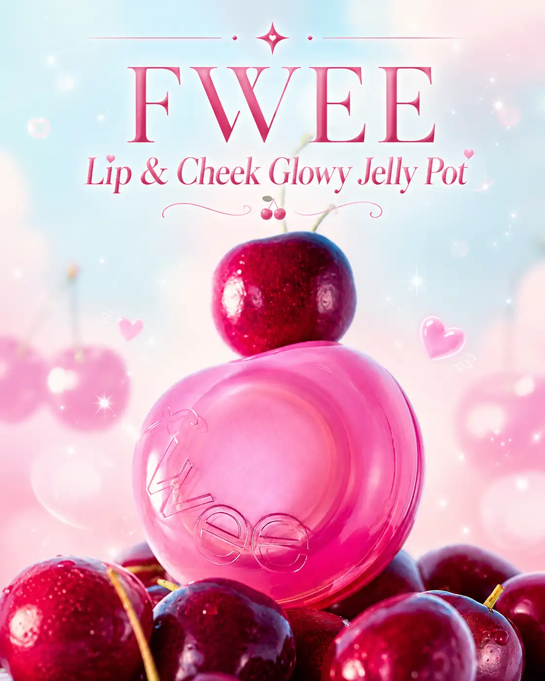 Fwee Lip & Cheek Glowy Jelly Pot 4g